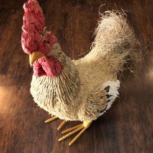 Farmhouse Straw Rooster